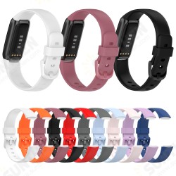 Comfortable Sweatproof Soft Silicone Watch Band Strap Replacement for Fitbit Luxe Comfortable Sweatproof Soft Silicone Watch Band Strap Replacement for Fitbit Luxe