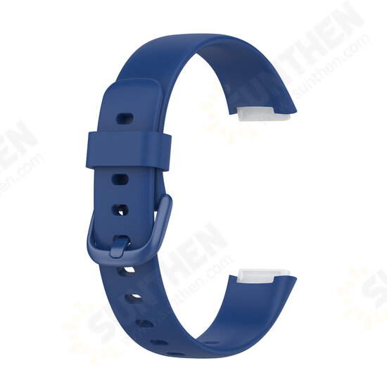 Comfortable Sweatproof Soft Silicone Watch Band Strap Replacement for Fitbit Luxe Comfortable Sweatproof Soft Silicone Watch Band Strap Replacement for Fitbit Luxe