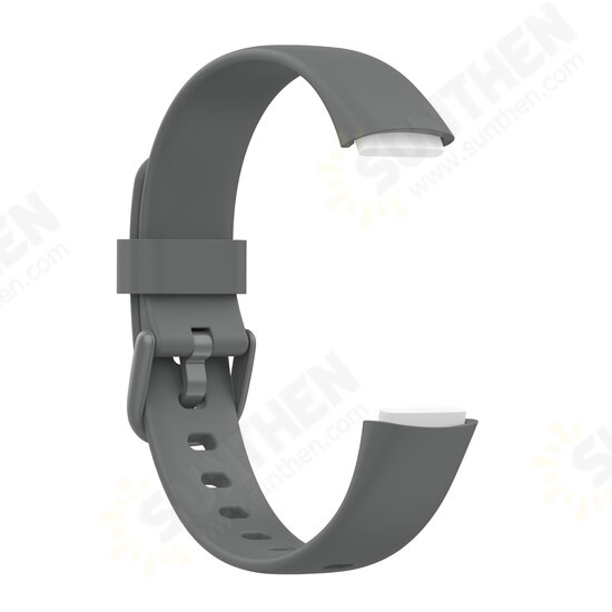 Comfortable Sweatproof Soft Silicone Watch Band Strap Replacement for Fitbit Luxe Comfortable Sweatproof Soft Silicone Watch Band Strap Replacement for Fitbit Luxe