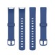 Comfortable Sweatproof Soft Silicone Watch Band Strap Replacement for Fitbit Luxe