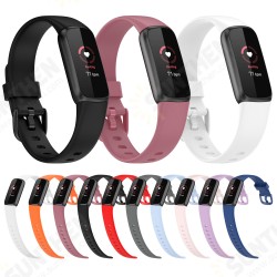 Comfortable Sweatproof Soft Silicone Watch Band Strap Replacement for Fitbit Luxe Comfortable Sweatproof Soft Silicone Watch Band Strap Replacement for Fitbit Luxe