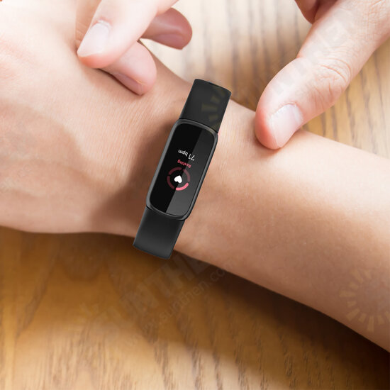 Comfortable Sweatproof Soft Silicone Watch Band Strap Replacement for Fitbit Luxe Comfortable Sweatproof Soft Silicone Watch Band Strap Replacement for Fitbit Luxe