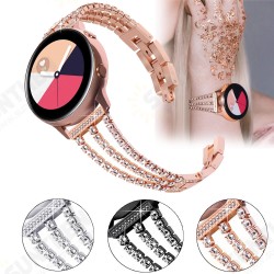 Crystal Full Metal Watch Strap for Samsung Galaxy 42mm/46mm Smart Watch Crystal Full Metal Watch Strap for Samsung Galaxy 42mm/46mm Smart Watch