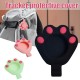 Cute Claw Pattern Portable Soft Protective Cover Sleeve with Keychain for Apple Airtags bluetooth Tracker