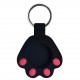 Cute Claw Pattern Portable Soft Protective Cover Sleeve with Keychain for Apple Airtags bluetooth Tracker