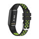 Double Color Pattern Breathable Sweatproof Soft Silicone Watch Band Strap Replacement for Fitbit Luxe Double Color Pattern Breathable Sweatproof Soft Silicone Watch Band Strap Replacement for Fitbit Luxe