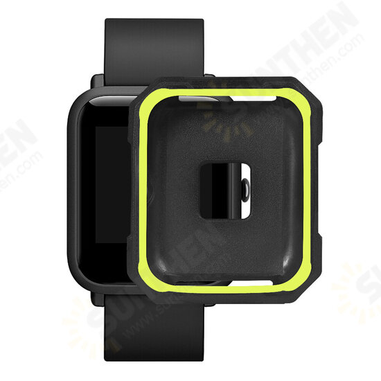 Double Color Soft TPU Protector Case for Xiaomi Huami Amazfit Bip Pace Youth Smart Watch Double Color Soft TPU Protector Case for Xiaomi Huami Amazfit Bip Pace Youth Smart Watch
