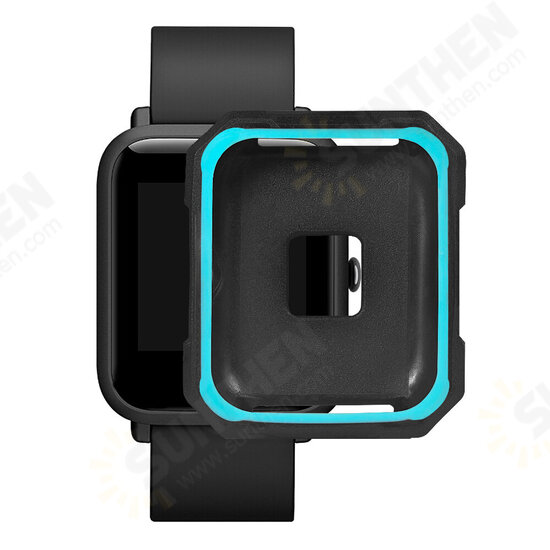 Double Color Soft TPU Protector Case for Xiaomi Huami Amazfit Bip Pace Youth Smart Watch Double Color Soft TPU Protector Case for Xiaomi Huami Amazfit Bip Pace Youth Smart Watch