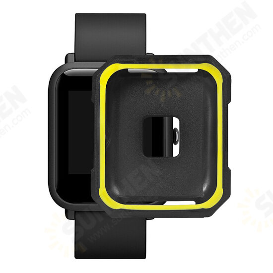 Double Color Soft TPU Protector Case for Xiaomi Huami Amazfit Bip Pace Youth Smart Watch Double Color Soft TPU Protector Case for Xiaomi Huami Amazfit Bip Pace Youth Smart Watch