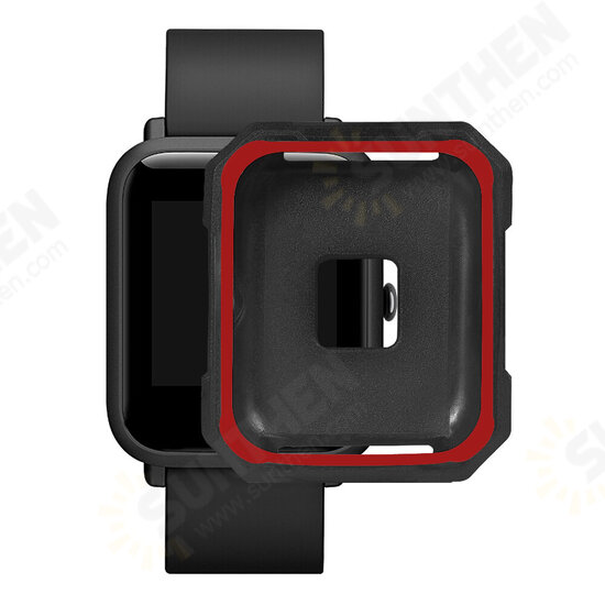 Double Color Soft TPU Protector Case for Xiaomi Huami Amazfit Bip Pace Youth Smart Watch Double Color Soft TPU Protector Case for Xiaomi Huami Amazfit Bip Pace Youth Smart Watch