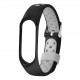 Dual Color Metal Buckle Replacement Silicone Watch Band for Xiaomi Band 4&3 Smart Watch Non-original Dual Color Metal Buckle Replacement Silicone Watch Band for Xiaomi Band 4&3 Smart Watch Non-original