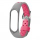 Dual Color Metal Buckle Replacement Silicone Watch Band for Xiaomi Band 4&3 Smart Watch Non-original Dual Color Metal Buckle Replacement Silicone Watch Band for Xiaomi Band 4&3 Smart Watch Non-original