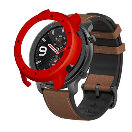 Dual Color PC Watch Cover Watch Case Cover for Amazfit GTR 47mm Smart Watch