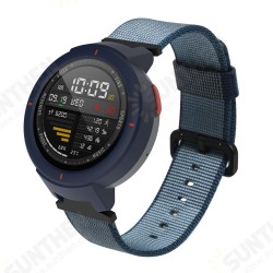 Durable Canvas Nylon Replacement Watch Band for Xiaomi Amazfit Verge Smart Watch Non-original Durable Canvas Nylon Replacement Watch Band for Xiaomi Amazfit Verge Smart Watch Non-original
