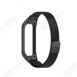 Fashion Comfortable Magnetic Suction Stainless Steel Watch Band Replacement for Galaxy Fit2 SM-R220