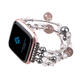 Fashion Large and Small Size Sports Beaded Smart Bracelet Watch Band For Fitbit Versa Fashion Large and Small Size Sports Beaded Smart Bracelet Watch Band For Fitbit Versa
