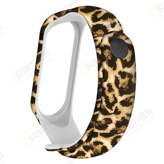 Fashion Pattern Watch Band Watch Strap Replacement for Xiaomi Miband 5 Mi Band 5 Non-original