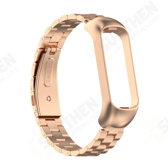 Fashion Smart Watch Band Comfortable Metal Strap Replacement for Samsung Galaxy Fit 2 Fashion Smart Watch Band Comfortable Metal Strap Replacement for Samsung Galaxy Fit 2
