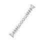 Fashionable Replacement Stainless Steel Crystal Chain Watch Band for Fitbit Smart Watch Fashionable Replacement Stainless Steel Crystal Chain Watch Band for Fitbit Smart Watch