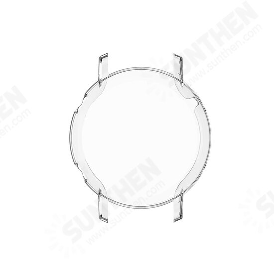 Full Screen Cover Multi-color Transparent Watch Screen Protector Watch Cover for HuWatch GT2 42mm Smart Watch