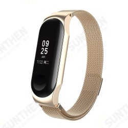 Full Steel Milan Colorful Watch Band for Xiaomi Mi Band 3 Smart Watch Non-original