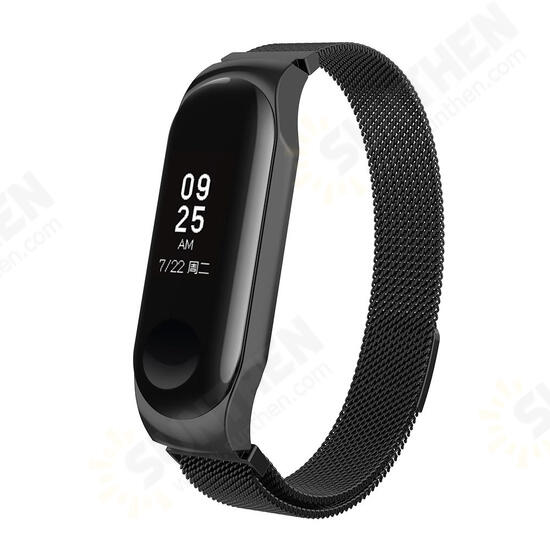 Full Steel Milan Colorful Watch Band for Xiaomi Mi Band 3 Smart Watch Non-original