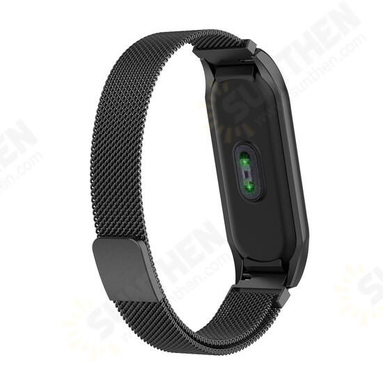 Full Steel Milan Colorful Watch Band for Xiaomi Mi Band 3 Smart Watch Non-original