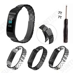 Full Steel Watch Band Replacement Watch Strap for HuBand 3/3 pro Smart Watch Full Steel Watch Band Replacement Watch Strap for HuBand 3/3 pro Smart Watch