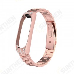 Full Steel Watch Band Watch Strap Replacement for Xiaomi Miband 3 Miband 4 Non-original Full Steel Watch Band Watch Strap Replacement for Xiaomi Miband 3 Miband 4 Non-original
