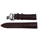 Genuine Leather 22MM 24MM Watch Band Kit Butterfly Buckle Deployment Clasp Strap