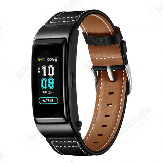 Genuine Leather Watch Strap Smart Watch Band for HuB5 Smart Watch