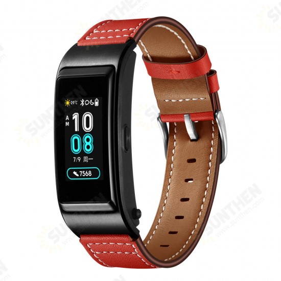 Genuine Leather Watch Strap Smart Watch Band for HuB5 Smart Watch