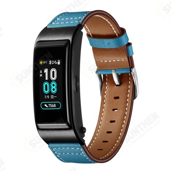 Genuine Leather Watch Strap Smart Watch Band for HuB5 Smart Watch
