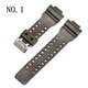 H Type Camouflage Watch Band for Casio GA-110/100/120/GD-120/110