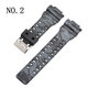 H Type Camouflage Watch Band for Casio GA-110/100/120/GD-120/110