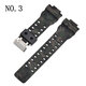 H Type Camouflage Watch Band for Casio GA-110/100/120/GD-120/110