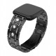 H-type Diamond Stainless Steel Watch Band for Fitbit versa Smart Watch