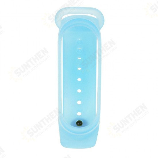 Jelly Style Translucent Smart Watch Band Replacement Strap For Xiaomi Mi Band 5 Non-original