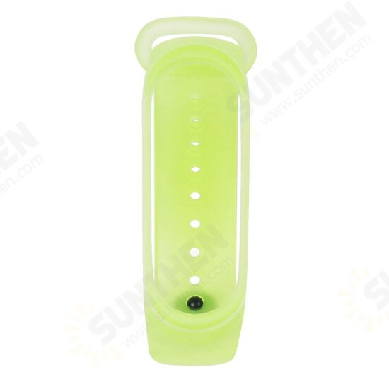 Jelly Translucent Colorful TPE Watch Band Strap Replacement for Xiaomi Miband 3 Non-original Jelly Translucent Colorful TPE Watch Band Strap Replacement for Xiaomi Miband 3 Non-original