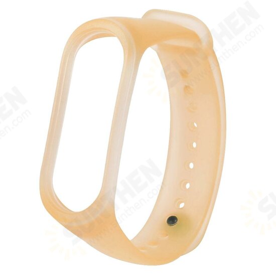 Jelly Translucent Colorful TPE Watch Band Strap Replacement for Xiaomi Miband 3 Non-original Jelly Translucent Colorful TPE Watch Band Strap Replacement for Xiaomi Miband 3 Non-original