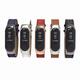 Leather Strap with Metal Frame Replacement Wristband for Xiaomi Mi Band 3 Smart Bracelet Non-original Leather Strap with Metal Frame Replacement Wristband for Xiaomi Mi Band 3 Smart Bracelet Non-original