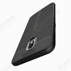 Litchi Leather Soft TPU Protective Case for Samsung Galaxy J3 2018 US Version Litchi Leather Soft TPU Protective Case for Samsung Galaxy J3 2018 US Version