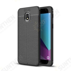 Litchi Leather Soft TPU Protective Case for Samsung Galaxy J3 2018 US Version Litchi Leather Soft TPU Protective Case for Samsung Galaxy J3 2018 US Version