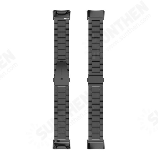 Luxury Business Stainless Steel Watch Band Strap Replacement for Fitbit Charge 5 Luxury Business Stainless Steel Watch Band Strap Replacement for Fitbit Charge 5