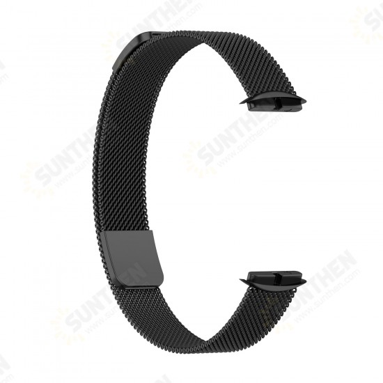 Magnetic Metal Watch Band Strap Replacement for Fitbit Luxe