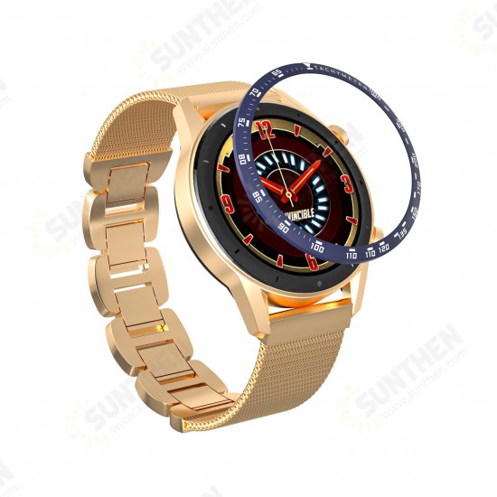 Metal Number Scale Watch Case Cover for Amazfit GTR 47MM Smart Watch