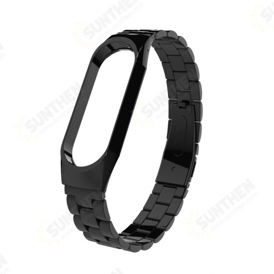 Metal Straps Stainless Steel Watch Band for Miband 3