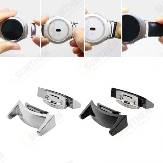 Metal Watch Band Connector for Galaxy Gear S2 RM-720 Smart Watch