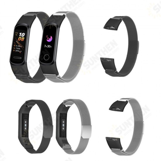 Stainless Steel Magnetic Watch Band for Huband 4 Honor 5i Smart Watch