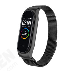 Stainless Replacement Watch Band for Xiaomi Mi Band 4&3 Smart Watch Non-original Stainless Replacement Watch Band for Xiaomi Mi Band 4&3 Smart Watch Non-original